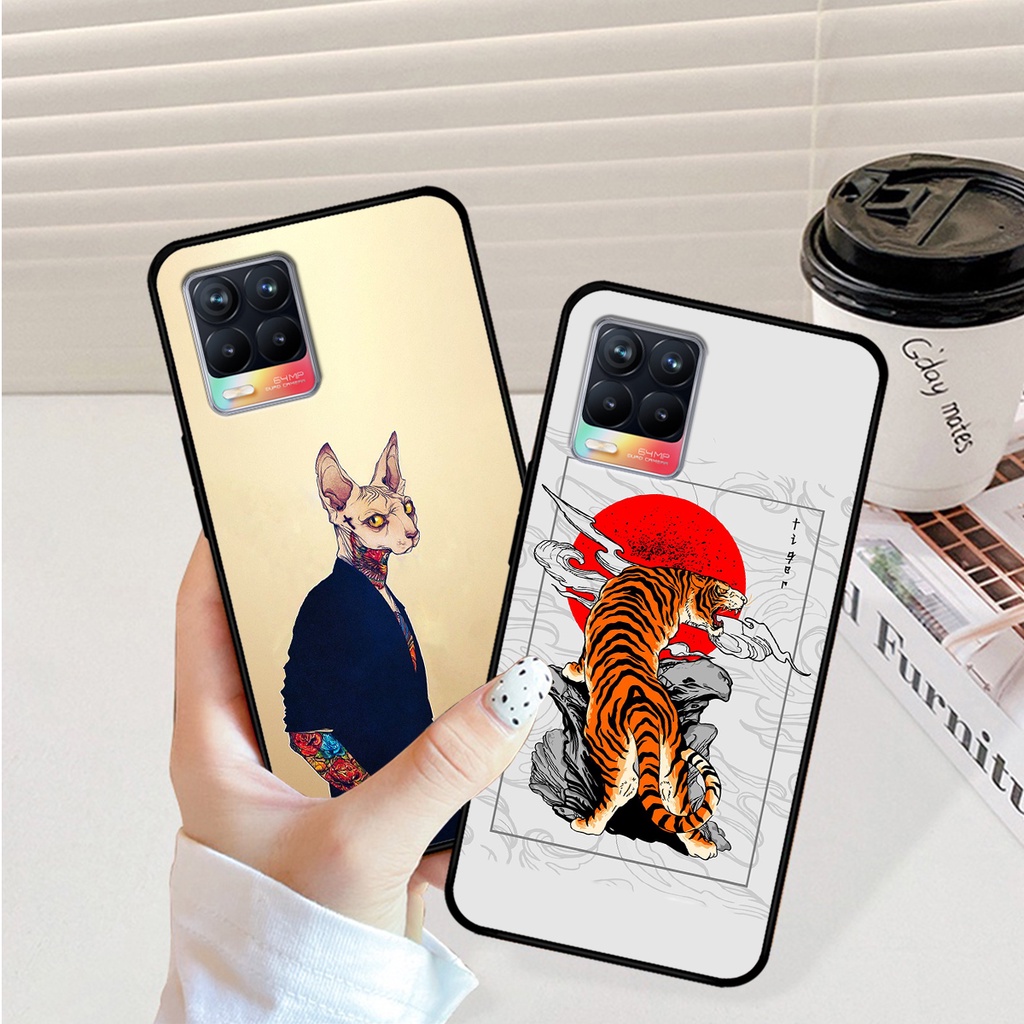 Ốp lưng Realme 8 in hình nam tính mạnh mẽ, cá tính