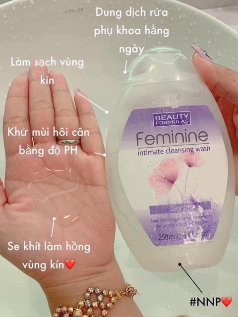 FEMININE - Dung dịch vệ sinh phụ nữ hàng siêu thị Thái