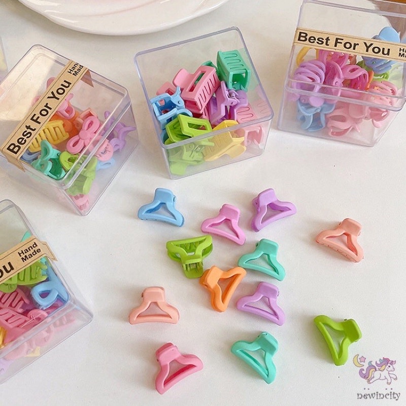 Set 10 Kẹp Tóc Mini Siêu Dễ Thương Cho Bé