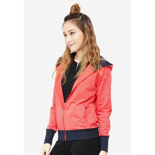 Phúc An - Áo khoác chấm bi 4033- đỏ
