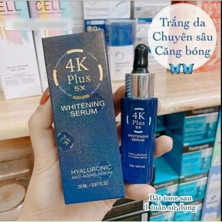 SERUM 4k PLUS 5x DƯỠNG DA SE KHÍT CHÂN LÔNG 20ML