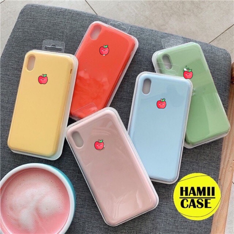 Ốp lưng CHỐNG BẨN LOGO TÁO dành cho iphone 6/6plus/6s/6splus/7/7plus/8/8plus/x/xr/xs/11/12/13/pro/max