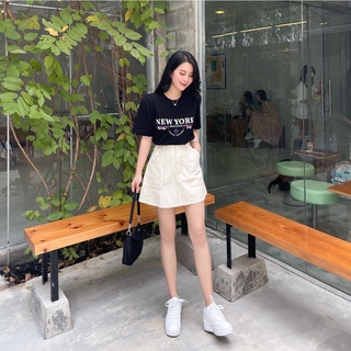 ÁO THUN BASIC NEWYORK ZAREEN THU93 ĐEN