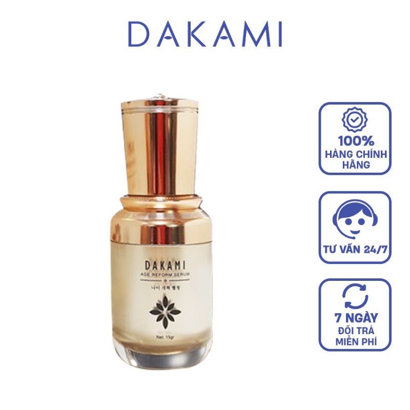 Serum Dakami Dưỡng Ẩm Trắng Da - Chống Lão Hóa mờ  nám, tàn nhang