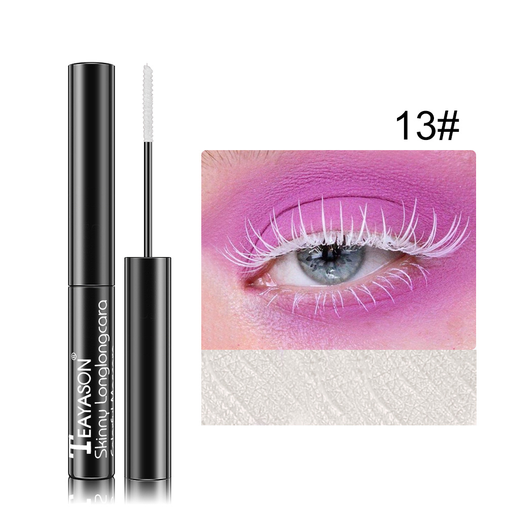 Mascara Màu Lâu Trôi Chống Thấm Nước Chuốt Dài Và Cong Mi Mascara Trắng Mascara Màu | BigBuy360 - bigbuy360.vn