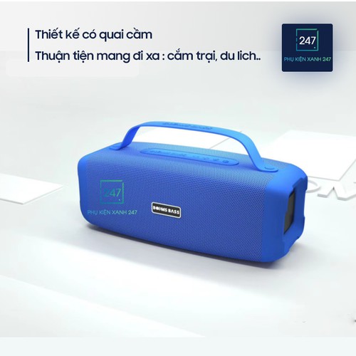 Loa Bluetooth Cầm Tay Boombass L17 ⚡️𝐁𝐇 𝟏𝟐 𝐓𝐇𝐀́𝐍𝐆⚡️ Âm Thanh Đỉnh Nhất, Siêu To Và Êm Tai, Hỗ Trợ Thẻ Nhớ 041