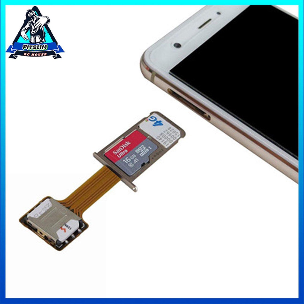 Khe cắm mở rộng 2 SIM Nano đa năng