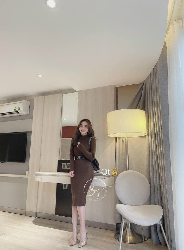 Váy body len cổ 3 phân quảng châu | BigBuy360 - bigbuy360.vn