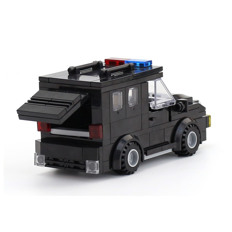 Đồ chơi lắp ghép xe cảnh sát đặc nhiệm - Police S.W.A.T Car Hsanhe 6504 - Đồ chơi trí tuệ
