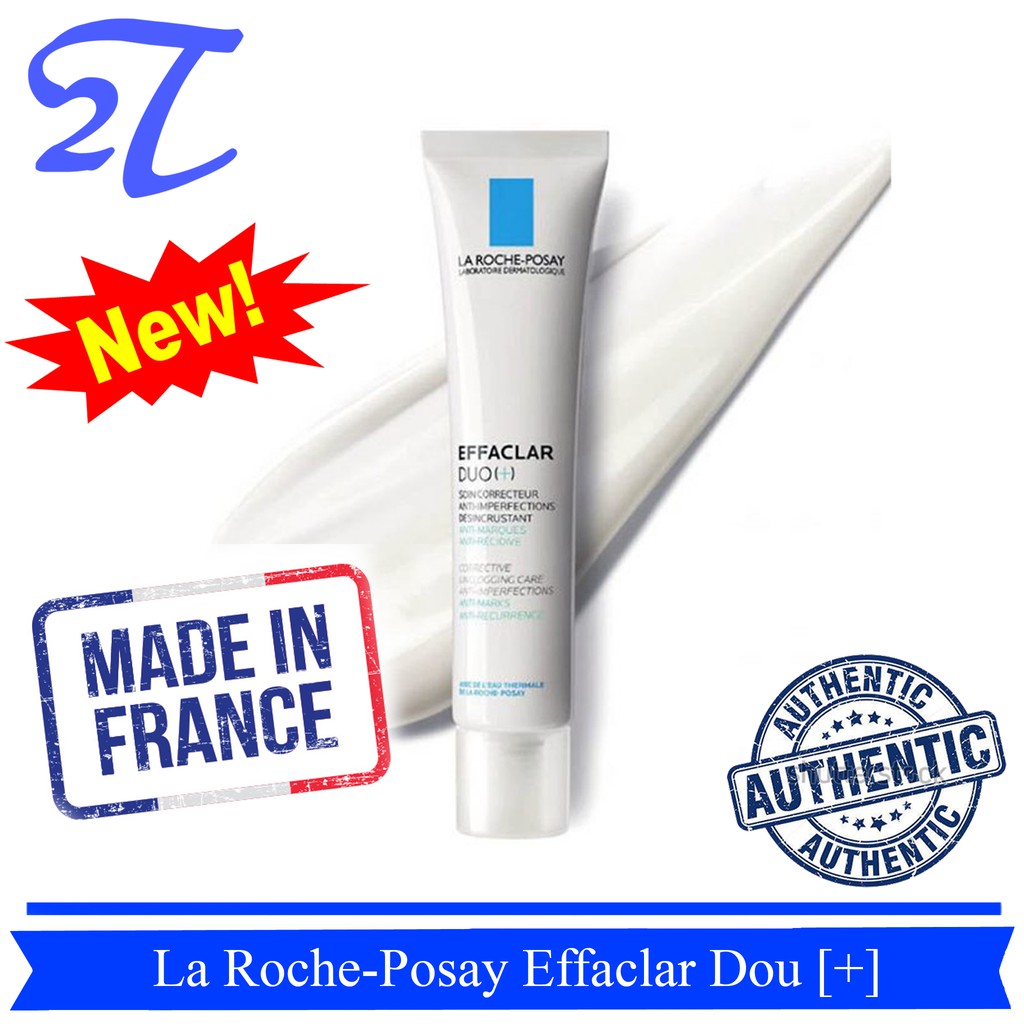 (Auth) Kem Giảm Mụn Ẩn La Roche Posay Effaclar Duo+ 40ml