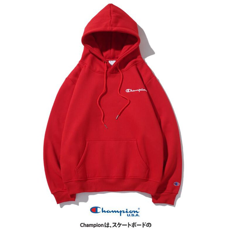 Áo Hoodie Cotton Thêu Chữ Champion Thời Trang Cho Nam Nữ | BigBuy360 - bigbuy360.vn