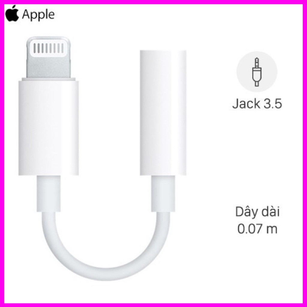 Jack Chuyển Đổi iphone Chân lightning Có Nghe Gọi Chơi game - Cổng Chuyển Đổi Tai Nghe - Rắc Chuyển Đổi Tai Nghe