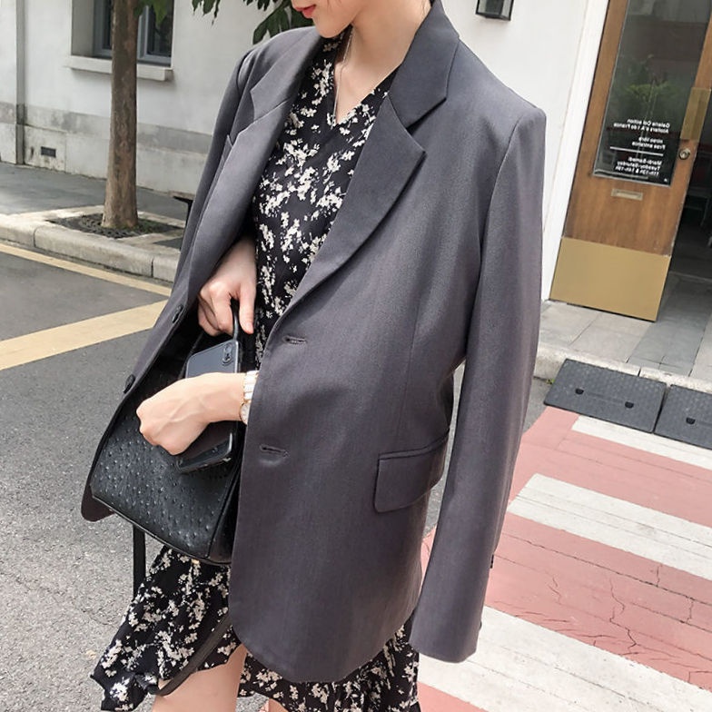 Áo Khoác Vest Dáng Rộng Cao Cấp Phong Cách Thời Trang Xuân Thu 2023 Mới oversize blazer
