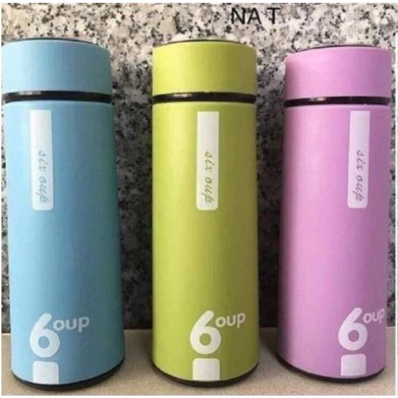 Bình 6oup vỏ nhựa lõi thủy tinh giá lẻ rẻ như buôn