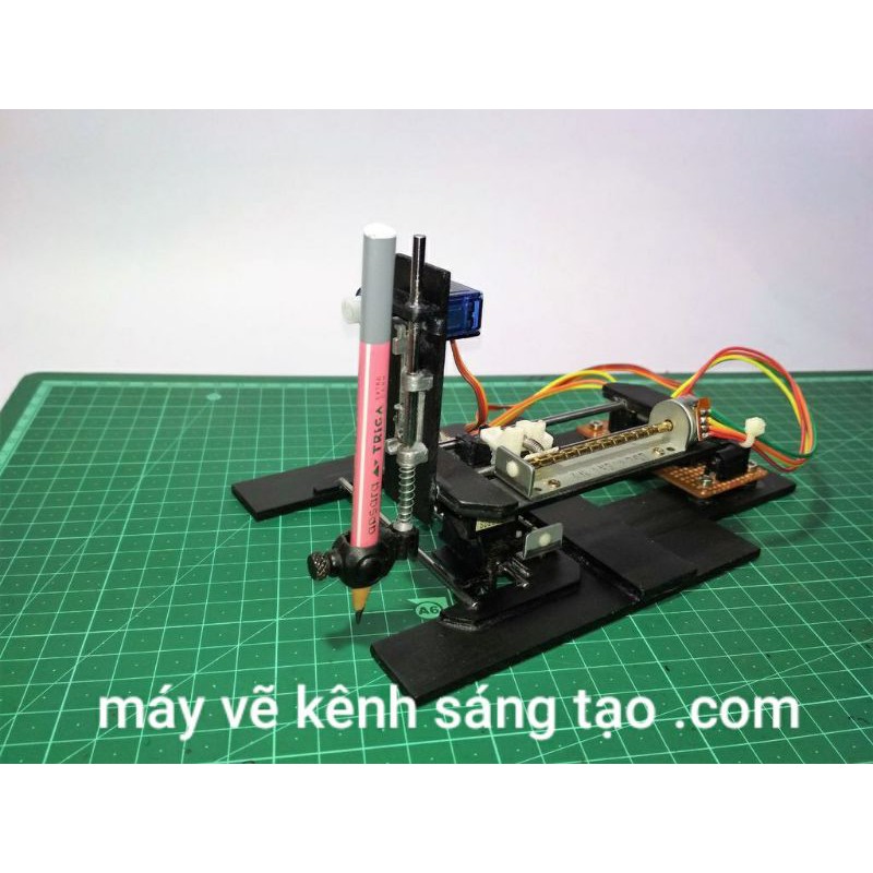 Khung CNC mini từ ổ đĩa CD