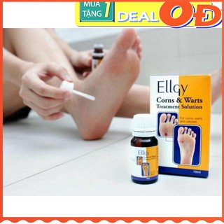 Ellgy- dung dich  mụn cơm, mụn có tay chai sạn tay chân[ Hàng Malaysia]