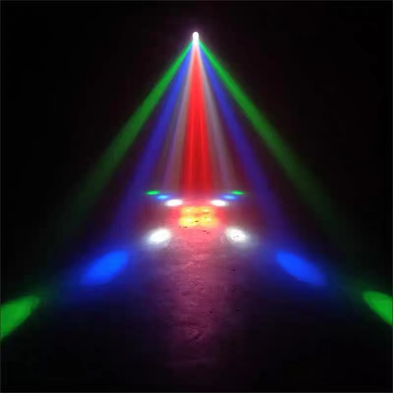 Đèn LED Chiếu Sân Khấu Tạo Hiệu Ứng Ánh Sáng Laser Hình Hoa Số 80