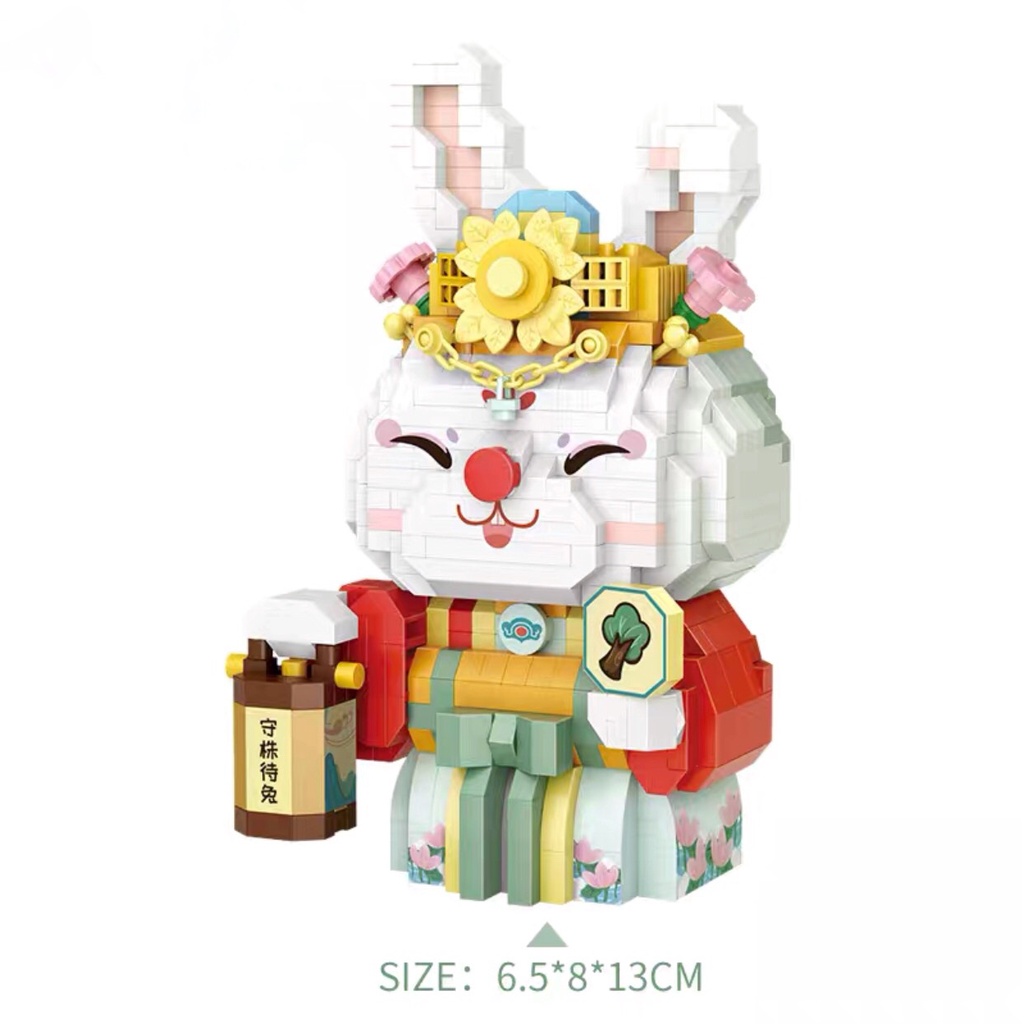 Đồ Chơi Lắp Ghép Mô hình Lego Nhân vật kinh kịch Trung Hoa cho bé trí tuệ thông minh sáng tạo