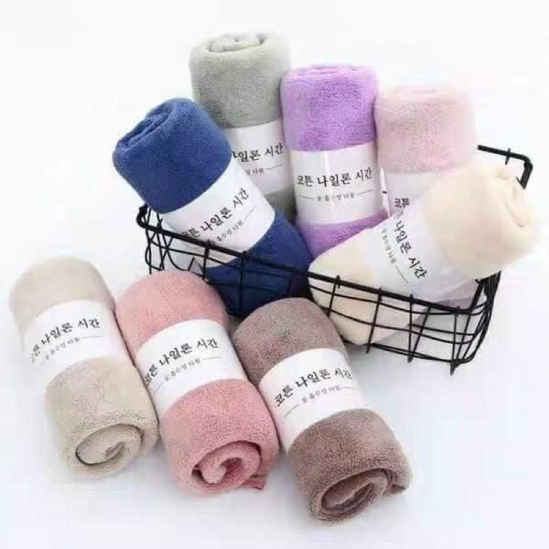 KHĂN TẮM LÔNG CỪU SIÊU THẤM XUẤT HÀN KT 70*140cm
