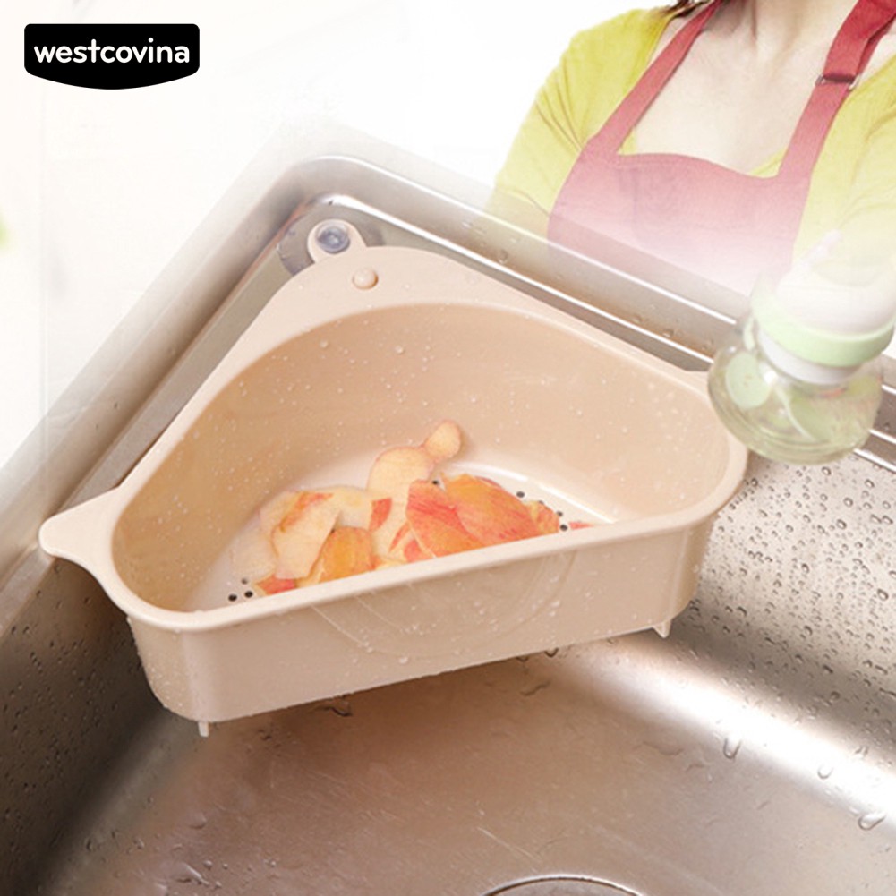 Giá đựng rác đế giác hút cho bồn rửa tay phòng bếp