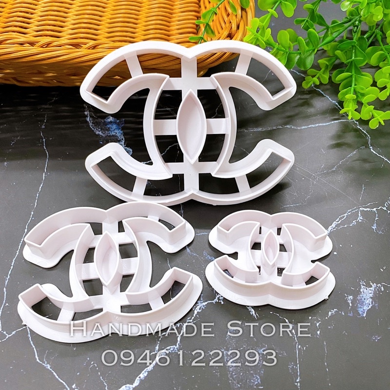 Khuôn logo bánh, đất sét