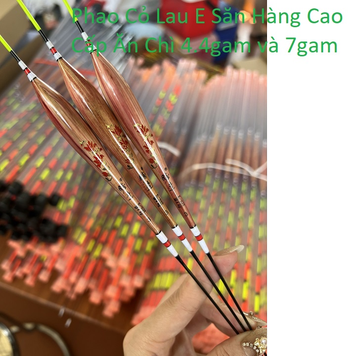 Phao Cỏ Lau Săn Hàng E Cao Cấp Ăn Chì 4.4gam Và 7gam