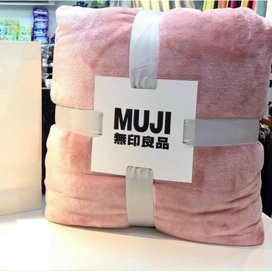 Chăn Lông Muji Tuyết Nhung Mềm Mịn Cao Cấp