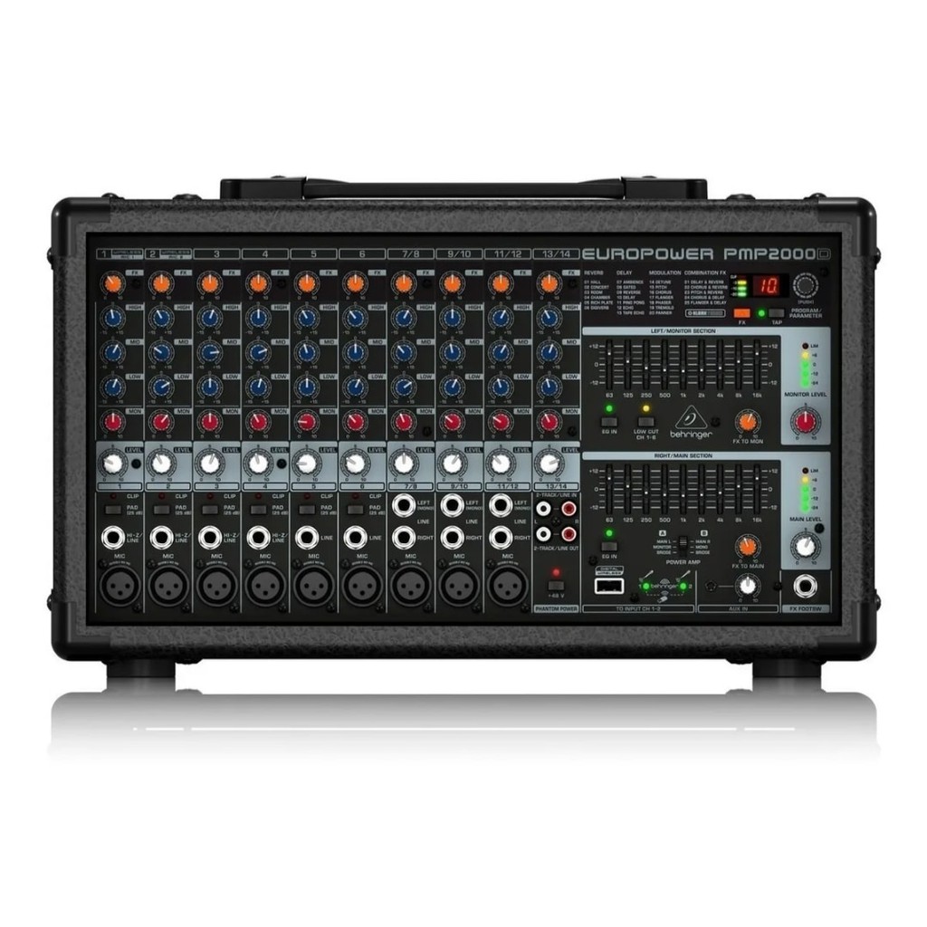 MIXER LIỀN CÔNG SUẤT BEHRINGER EUROPOWER PMP2000D CHÍNH HÃNG