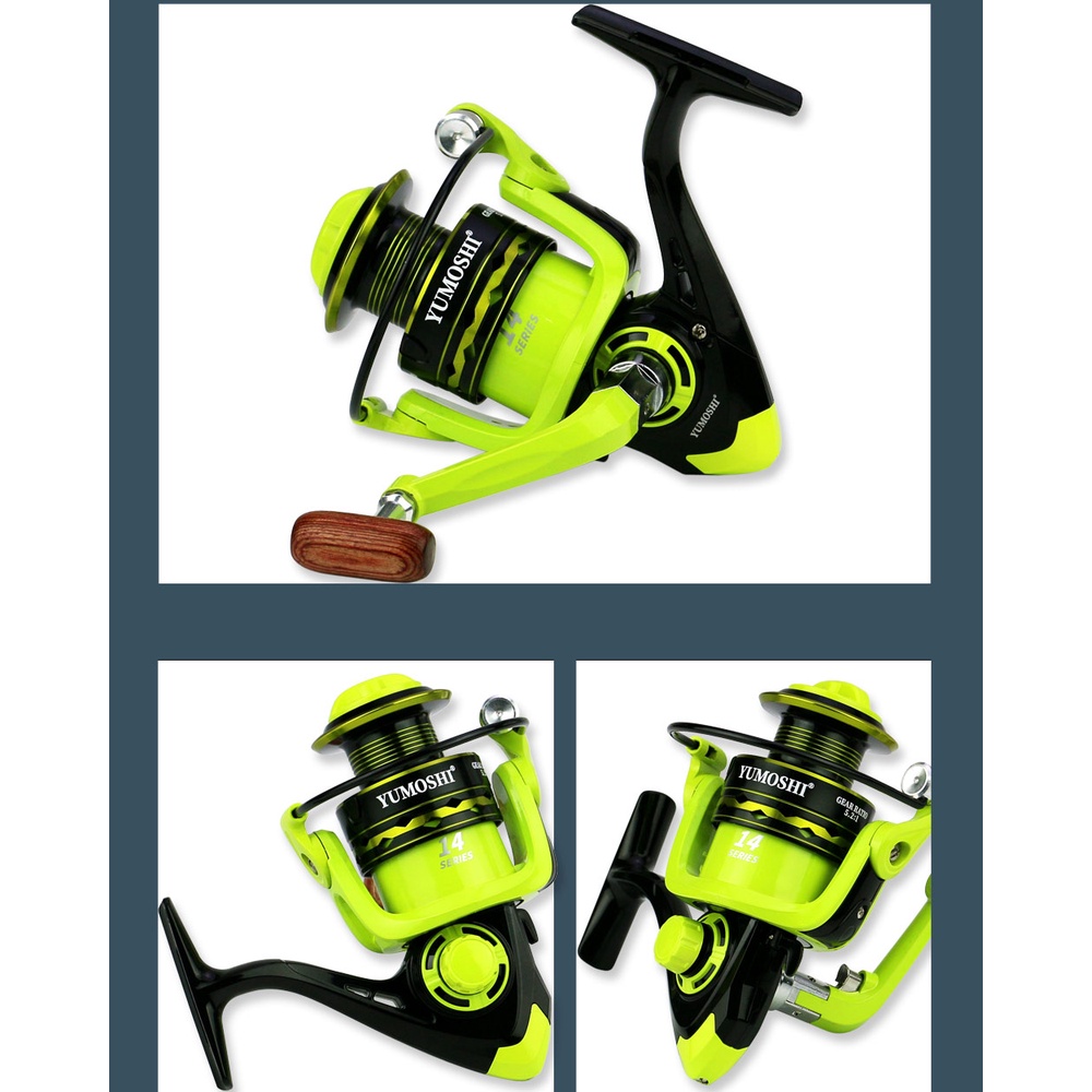 Máy Câu Cá 2000-7000 Bằng Hợp Kim Nhôm