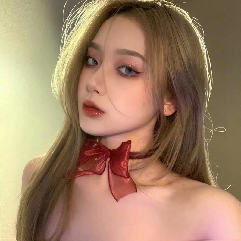 Choker hình nơ xinh - Khăn turban