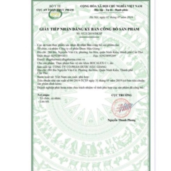 Bocalex - Viên Sủi Bổ Sung Vitamin C,Multivitamin ,Mùi Vị Thơm Ngon- Tăng Cường Đề Kháng.