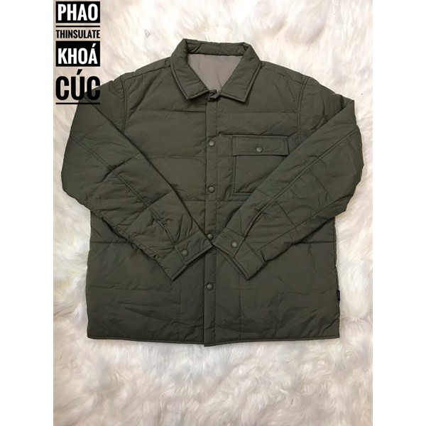Áo Phao Thinsulate khoá cúc