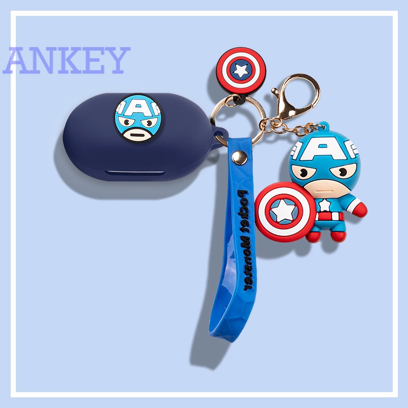 OPPO Enco Buds / W11 W12 ET81 / Air Air 2 / X Vỏ Bảo Vệ Hộp Sạc Tai Nghe Bluetooth Bằng Silicon Mềm Hình Phi Hành Gia