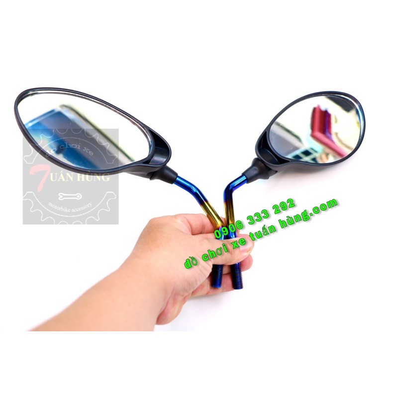 Kính Chiếu Hậu  Yaz Titan - gương yaz titan - đồ chơi xe máy