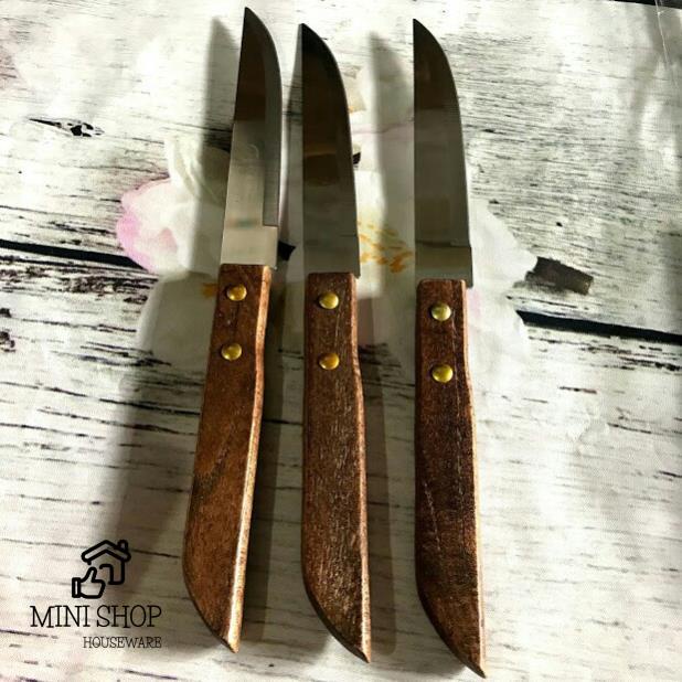 Dao Kinwi Stainless Steel Kitchen Knife Cán Gỗ MD03-04