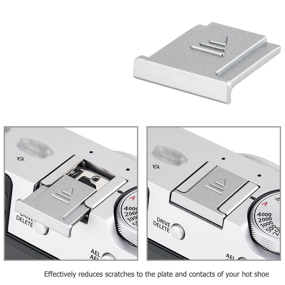 Nắp đậy hotshoe JJC cho Fujifilm X-S10 X-T30 II X-T20 X-T10 X-T4 X-T3 X-T2 X-T1 X-E4 X-E3 X-E2 X-E1 X100V X100F X100T