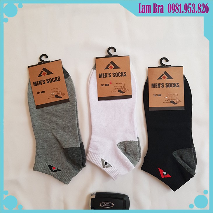 Tất Nam Cổ Ngắn Trịnh Trung - Hàng Việt Nam Chất Lượng Cao - Công Nghệ Nano - Chống Hôi Chân.