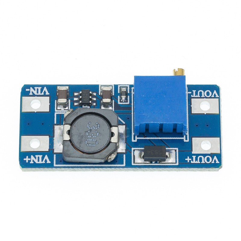 Mô Đun Tăng Áp MT3608 DC-DC 2A Cổng MICRO USB 2V-24V Sang 5V 9V 12V 28V