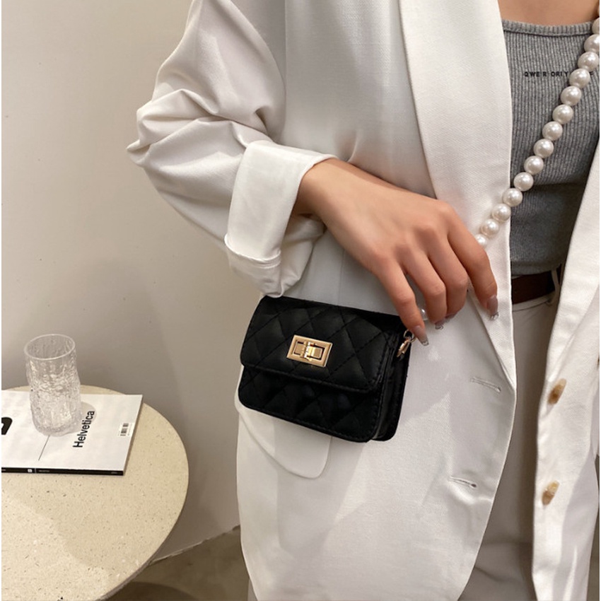 Túi xách túi đeo chéo đẹp đi chơi mini dây ngọc M134