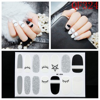 Nail dán mẫu mới đẹp đón tết