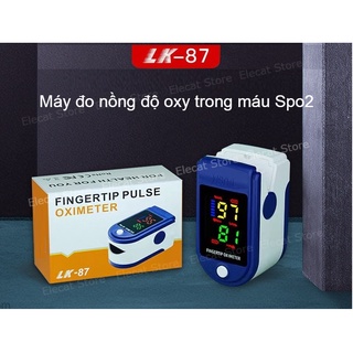Máy đo SPO2, Máy đo nồng độ oxy trong máu và đo nhịp tim cầm tay lk87