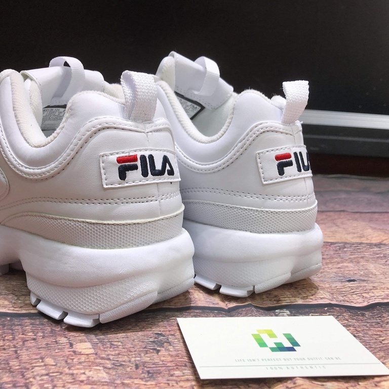 Giày Fila Disruptor 2 trắng/ trắng hồng