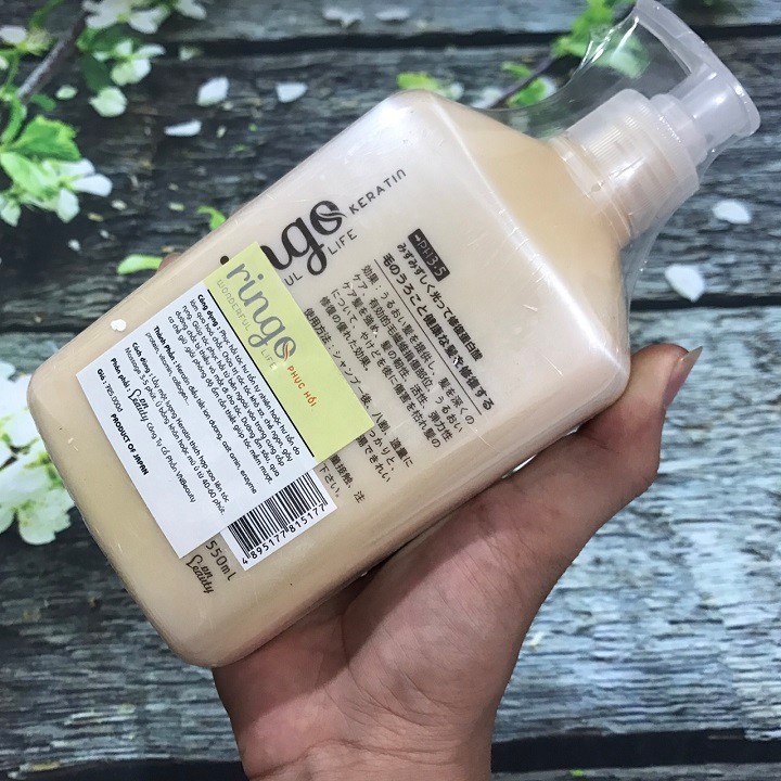 RINGO-Dầu Hấp Ủ Dưỡng Ẩm Phục Hồi Tóc Keratin RINGO 500ml | BigBuy360 - bigbuy360.vn