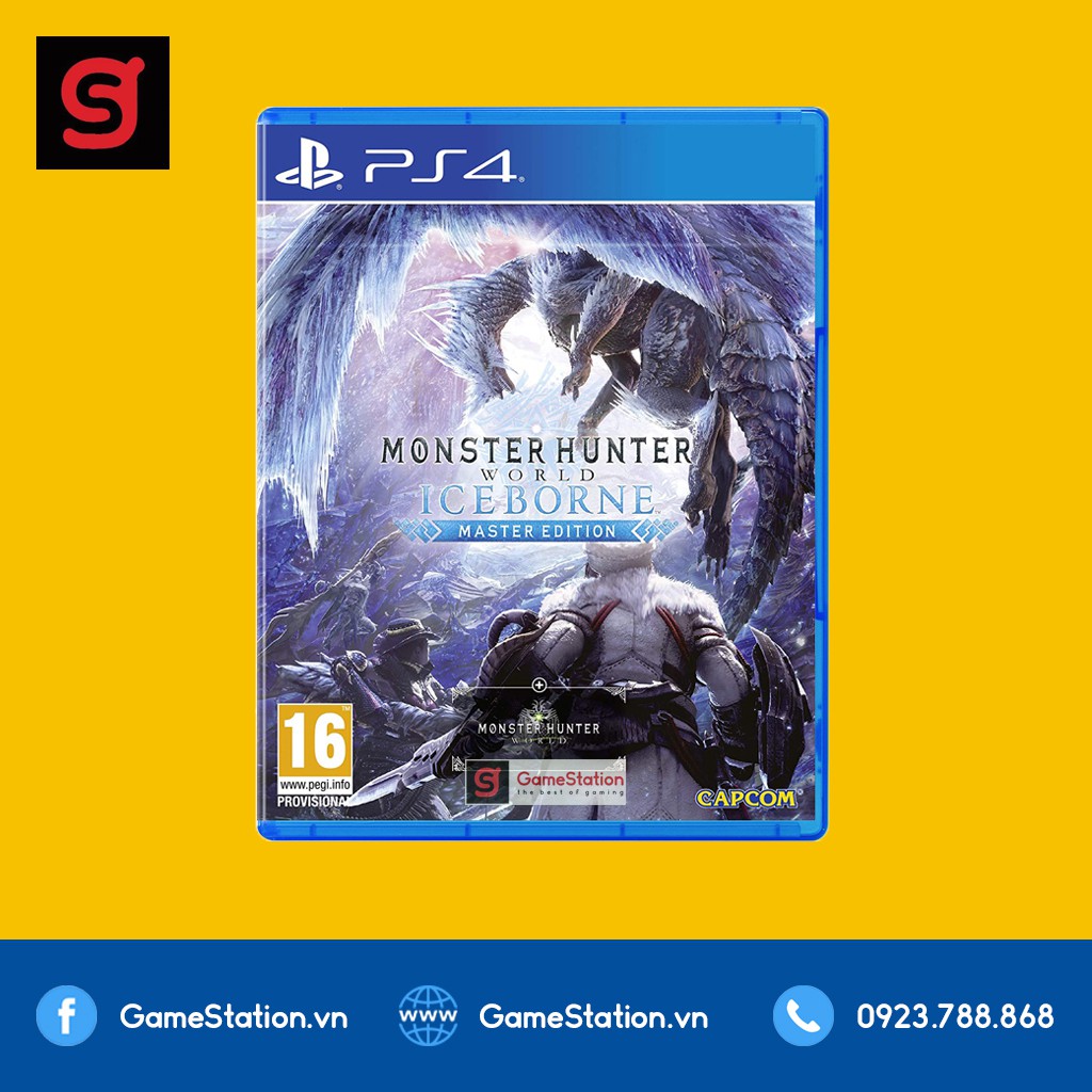 Đĩa game Monster Hunter World Iceborne PS4