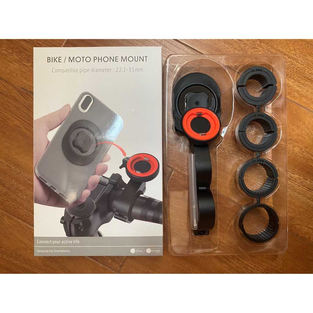 SINCETOP Giá đỡ gắn ghi đông điện thoại xe máy, xe đạp, mô tô pkl nake, moto sport, touring thông minh, đa năng, chân đế