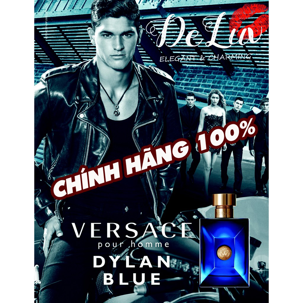 NƯỚC HOA NAM VERSACE DYLAN BLUE CHÍNH HÃNG - MÙI HƯƠNG NAM TÍNH MẠNH MẼ
