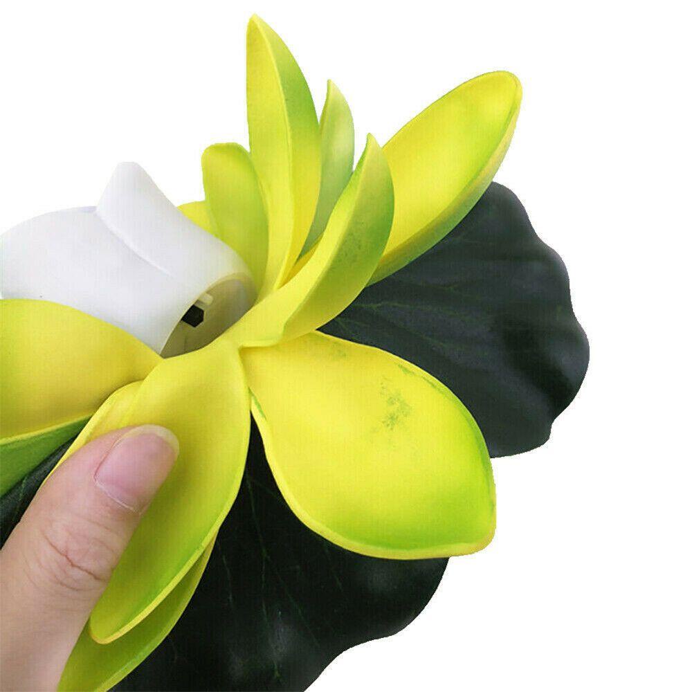 Đèn Nổi Hình Hoa Sen Sử Dụng Năng Lượng Mặt Trời