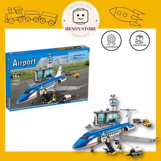 Đồ chơi lắp ráp 61002 0104 T19052 19052 02043 Mô hình sân bay máy bay thành phố