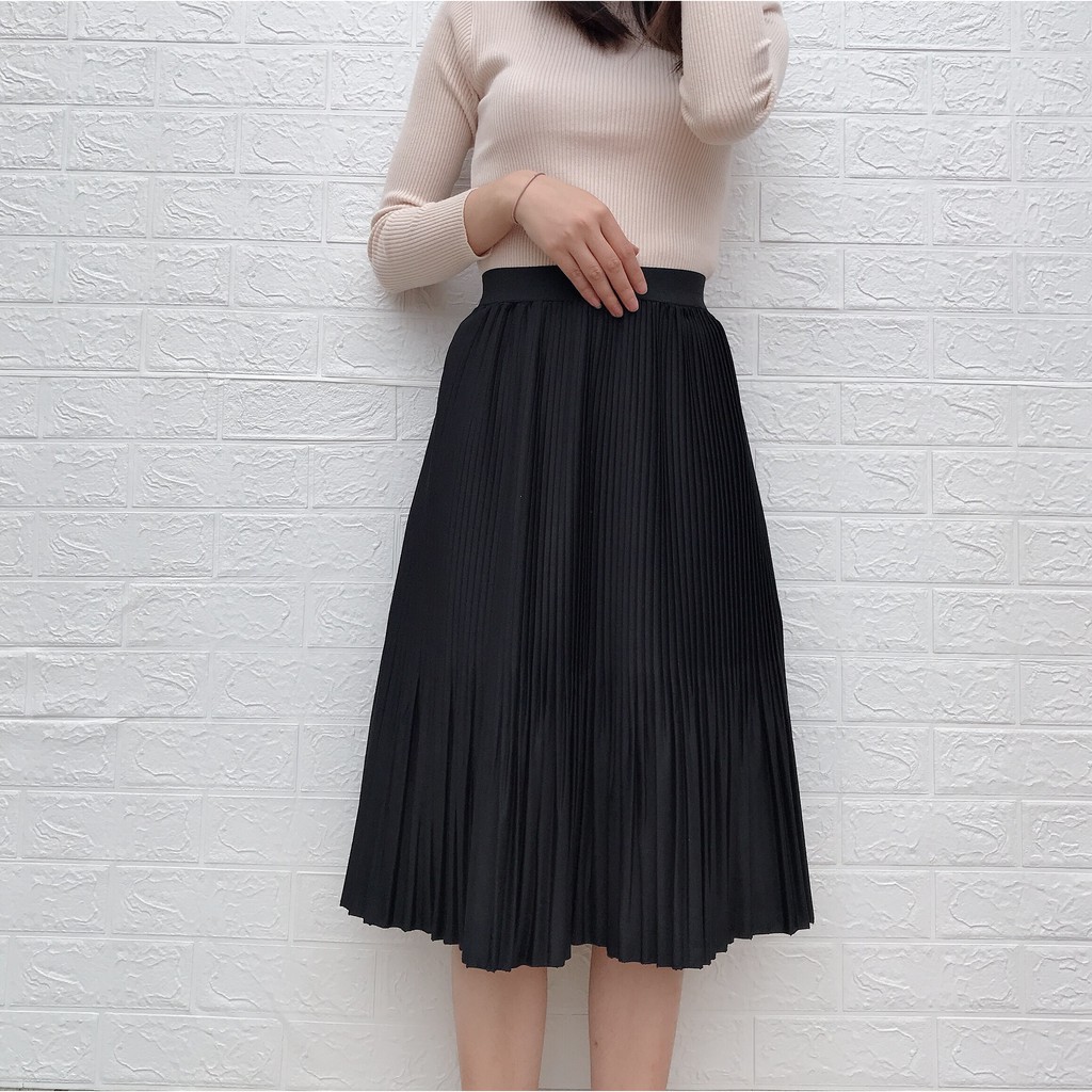 [Mã FAGREEN55 giảm tới 30K đơn 99K] Chân váy xếp ly dài hàng đẹp chân váy nữ dài CV308💕 | BigBuy360 - bigbuy360.vn