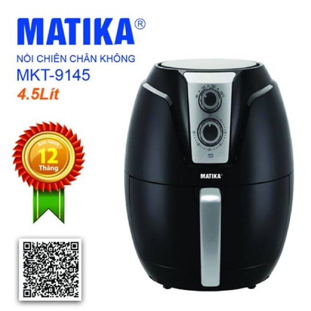 Nồi chiên không dầu Matika